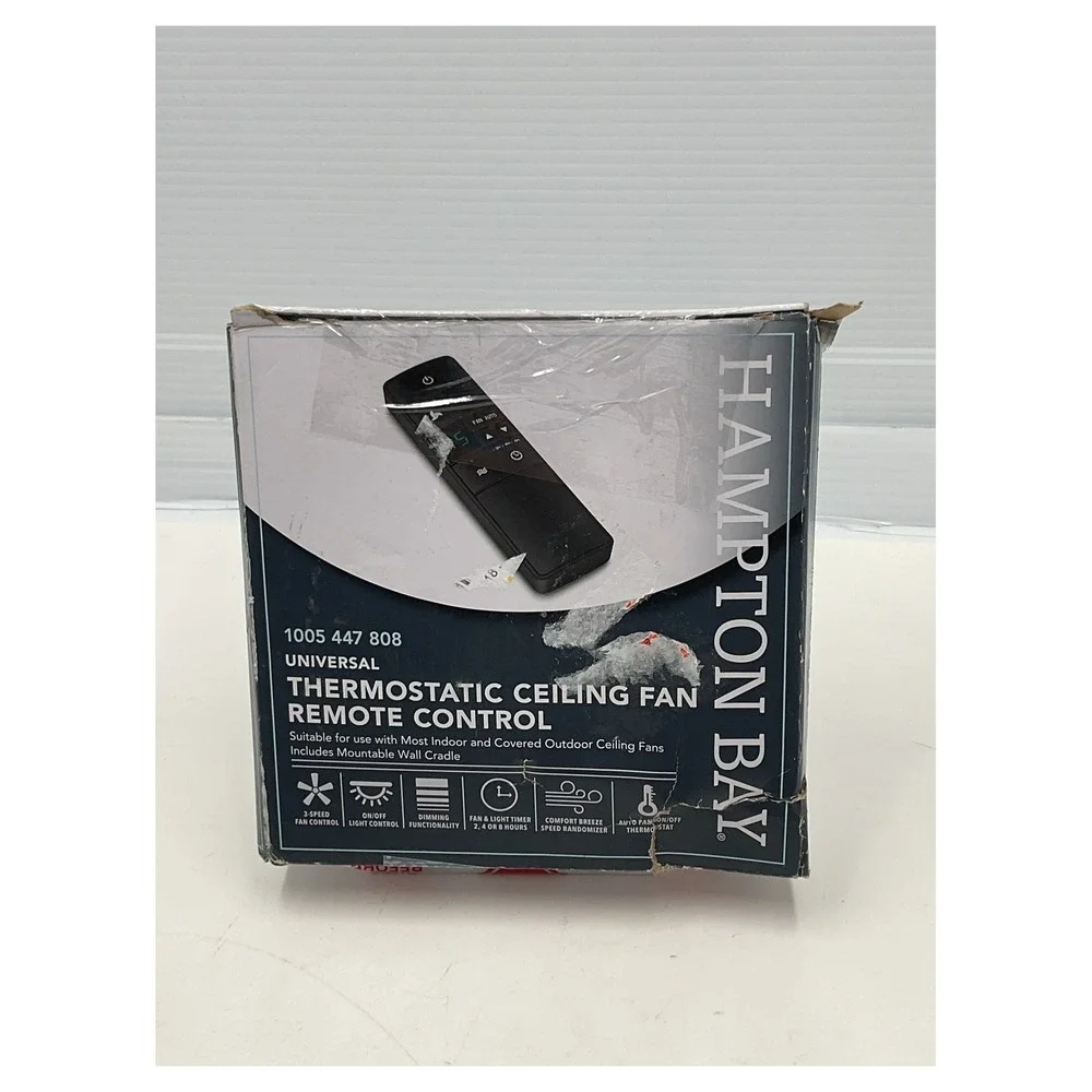 Hampton Bay Universal Thermostatic Ceiling Fan Remote Control Receiver 100544780
